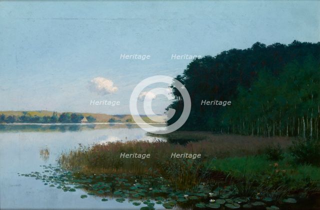 Lake with Water-Lilies, 1901. Creator: Stanislaw Witkiewicz.