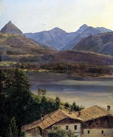 Lake Wolfgang, 1835. Creator: Ferdinand Georg Waldmuller