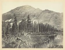 Lake at the Head of Bear River, Uintah Mountain, 1868/69. Creator: Andrew Joseph Russell