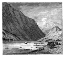 Lake Bandak, Norway, c1890