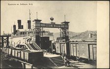 Lake Baikal pier, 1905. Creator: Unknown