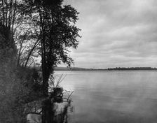 Lake, Bermus (i.e. Bemus Point) from Long Point, Chautauqua, N.Y., between 1880 and 1897. Creator: William H. Jackson
