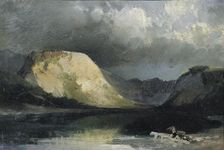 Lake Bohinj, c1885/1886. Creator: Joseph Brunner