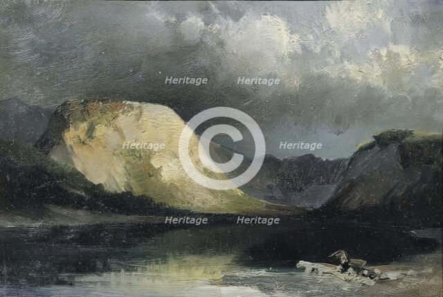 Lake Bohinj, c1885/1886. Creator: Joseph Brunner.