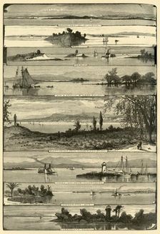 Lake Champlain, from Plattsburg to St. Albans 1874. Creator: William James Palmer