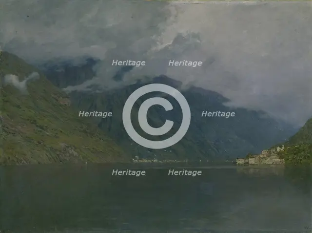 Lake Como, 1876. Creator: Levitan, Isaak Ilyich (1860-1900).