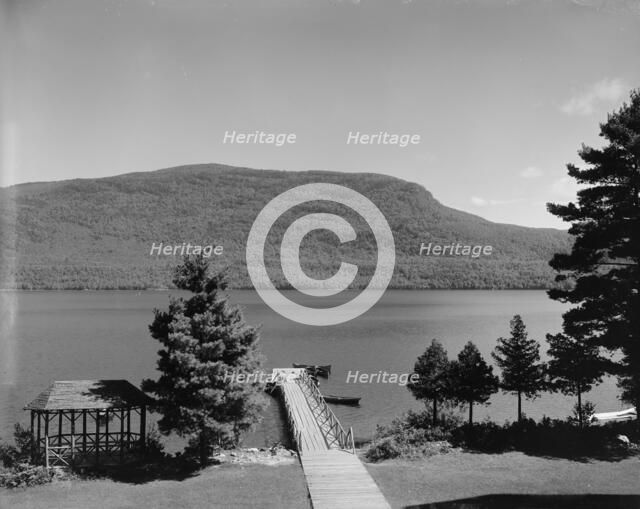 Lake Dunmore from Mountain Spring Hotel, Green Mountains, between 1900 and 1905. Creator: Unknown.