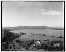 Lake Dunmore from the east, Green Mountains, between 1900 and 1906. Creator: Unknown