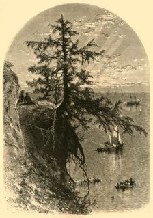 Lake Erie, from Bluff, Mouth of Rocky River 1872. Creator: John J. Harley