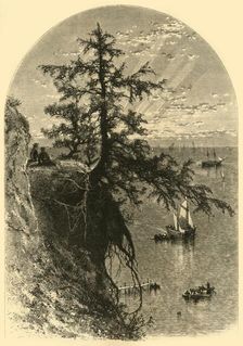 Lake Erie, from Bluff, Mouth of Rocky River 1872. Creator: John J. Harley