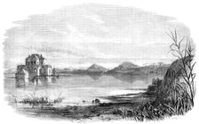Lake Fusaro, Southern Italy, the Lethe of Virgil, 1864. Creator: Mason Jackson