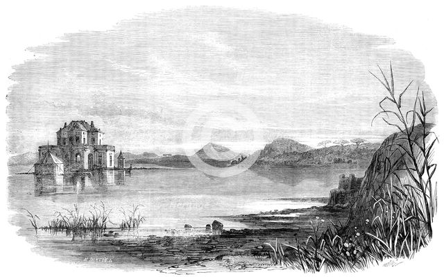 Lake Fusaro, Southern Italy, the Lethe of Virgil, 1864. Creator: Mason Jackson.