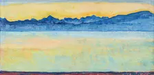 Lake Geneva early in the Morning, 1918