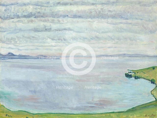 Lake Geneva, seen from Chexbres, c.1911. Creator: Hodler, Ferdinand (1853-1918).