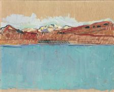 Lake Geneva with Mont Blanc in the Afternoon, 1918