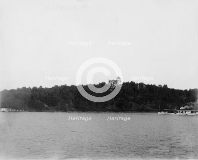 Lake Geneva, Wis., residence of Mr. Conrad Seip [Seir ?], between 1880 and 1899. Creator: Unknown.