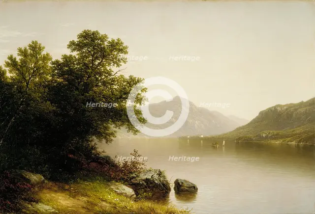Lake George, 1857. Creator: John William Casilear.
