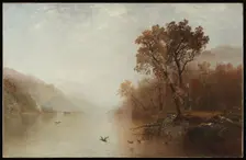 Lake George, 1860. Creator: John Frederick Kensett