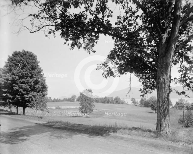 Lake George Country Club, golf links on Lake George, N.Y., between 1900 and 1910. Creator: Unknown.