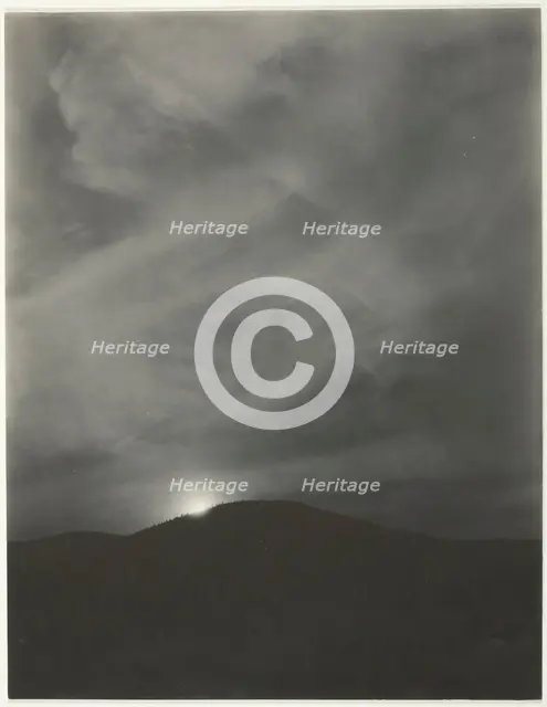Lake George, c. 1922. Creator: Alfred Stieglitz.