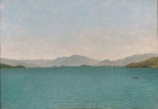 Lake George, Free Study, 1872. Creator: John Frederick Kensett