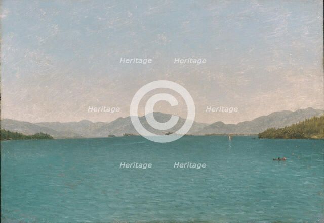 Lake George, Free Study, 1872. Creator: John Frederick Kensett.