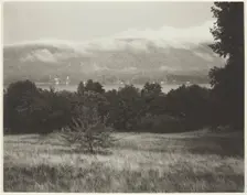 Lake George from the Hill, 1932. Creator: Alfred Stieglitz
