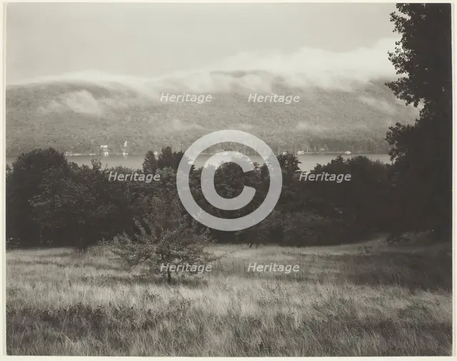 Lake George from the Hill, 1932. Creator: Alfred Stieglitz.