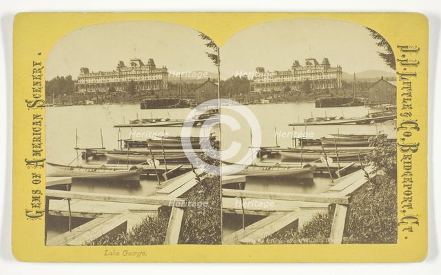 Lake George, late 19th century. Creator: J. J. Little & Co.