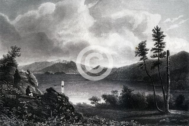 Lake George, New York, 1855. Artist: Unknown