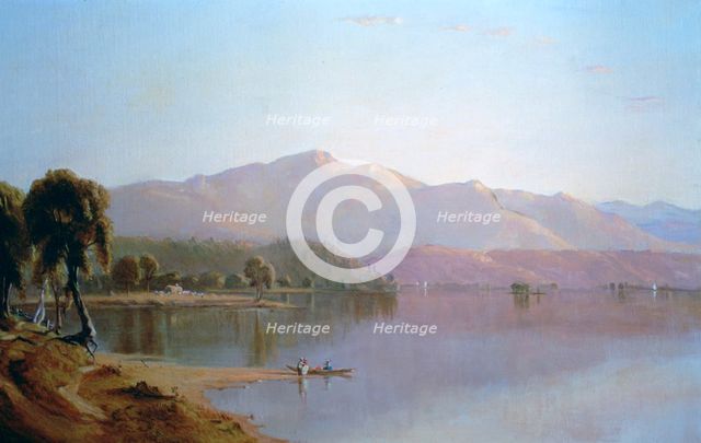 'Lake George, New York', c1843-1880. Artist: Sanford Robinson Gifford