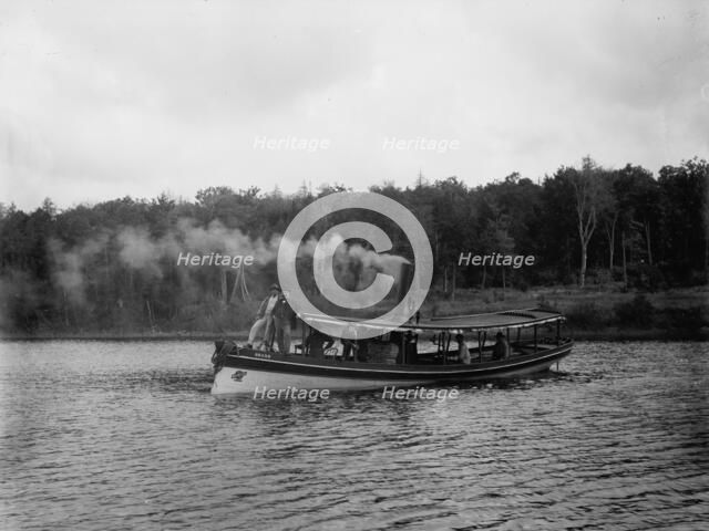 Lake Gogebic, Mich., steamboat "Brand", between 1880 and 1899. Creator: Unknown.