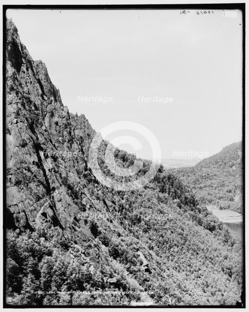 Lake Glorietta [sic], West from Old King, Dixville Notch, between 1890 and 1901. Creator: Unknown.