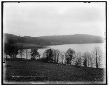 Lake Hopatcong, N.J., from Pleasant Point, c1900. Creator: Unknown