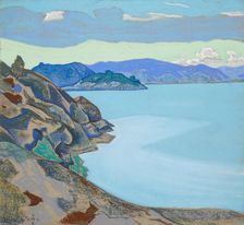 Lake Hympola, 1917. Creator: Roerich, Nicholas (1874-1947)