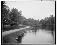 Lake in Loring Park, Minneapolis, Minn., (1902?). Creator: William H. Jackson