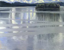 Lake Keitele, 1905. Artist: Gallen-Kallela, Akseli (1865-1931)