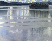 Lake Keitele, 1905. Artist: Gallen-Kallela, Akseli (1865-1931)