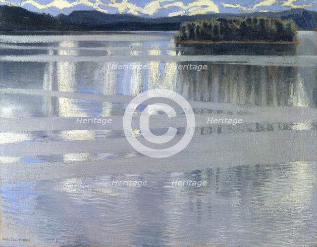 Lake Keitele, 1905. Artist: Gallen-Kallela, Akseli (1865-1931)