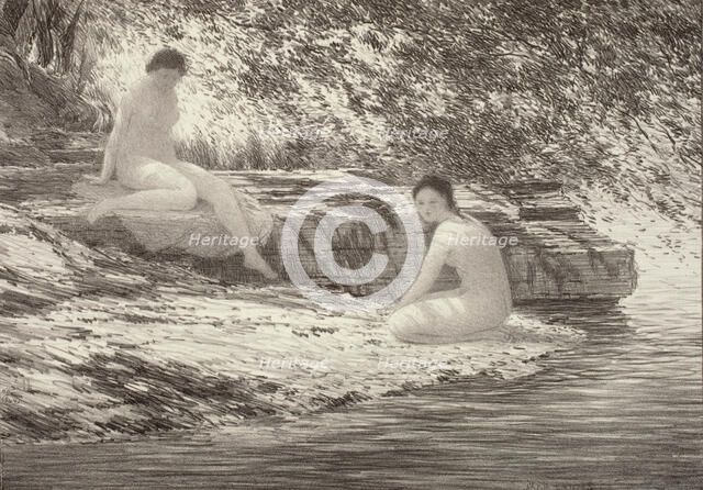 Lake Ladies, 1924. Creator: Bolton Coit Brown.