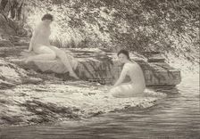 Lake Ladies, 1924. Creator: Bolton Coit Brown