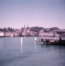 Lake Lucerne, Switzerland, c1955. Creator: Arthur Charles Kirby Ware