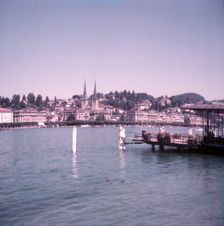 Lake Lucerne, Switzerland, c1955. Creator: Arthur Charles Kirby Ware