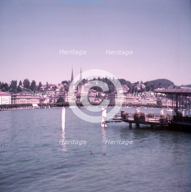 Lake Lucerne, Switzerland, c1955. Creator: Arthur Charles Kirby Ware.