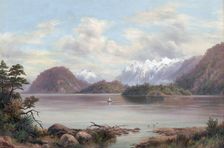 Lake Manapouri, c1900. Creator: William George Baker