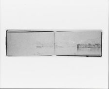 Lake Maggiore, May 12, 1869 (verso, from Sketchbook), 1869. Creator: Jervis McEntee