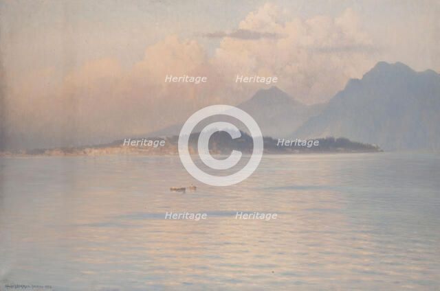 Lake Maggiore, Pallanza, 1926. Creator: Henry Brokman.