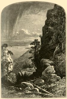 Lake Memphremagog, South from Owl's Head 1874. Creators: John Douglas Woodward, W. J. Linton