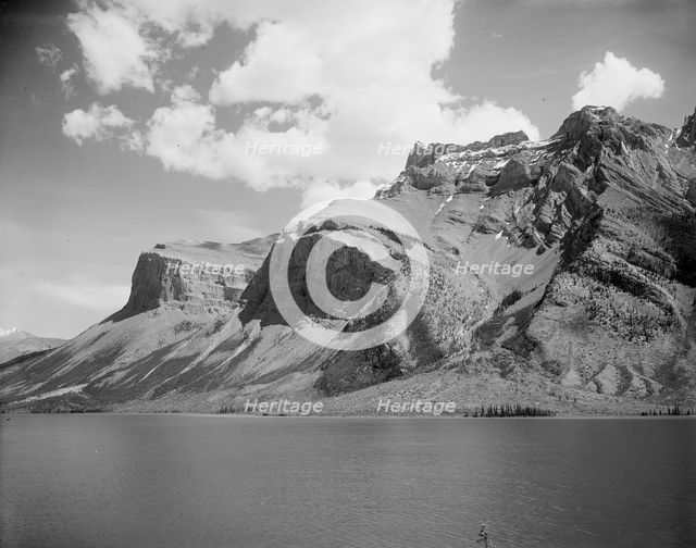 Lake Minnewanka, Alberta, Canada, between 1900 and 1910. Creator: Unknown.