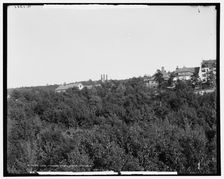 Lake Mohonk House from the west, c1904. Creator: Unknown